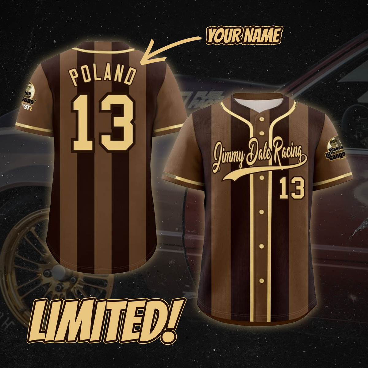 LIMITED Jimmy Dale Racing - Team Jersey